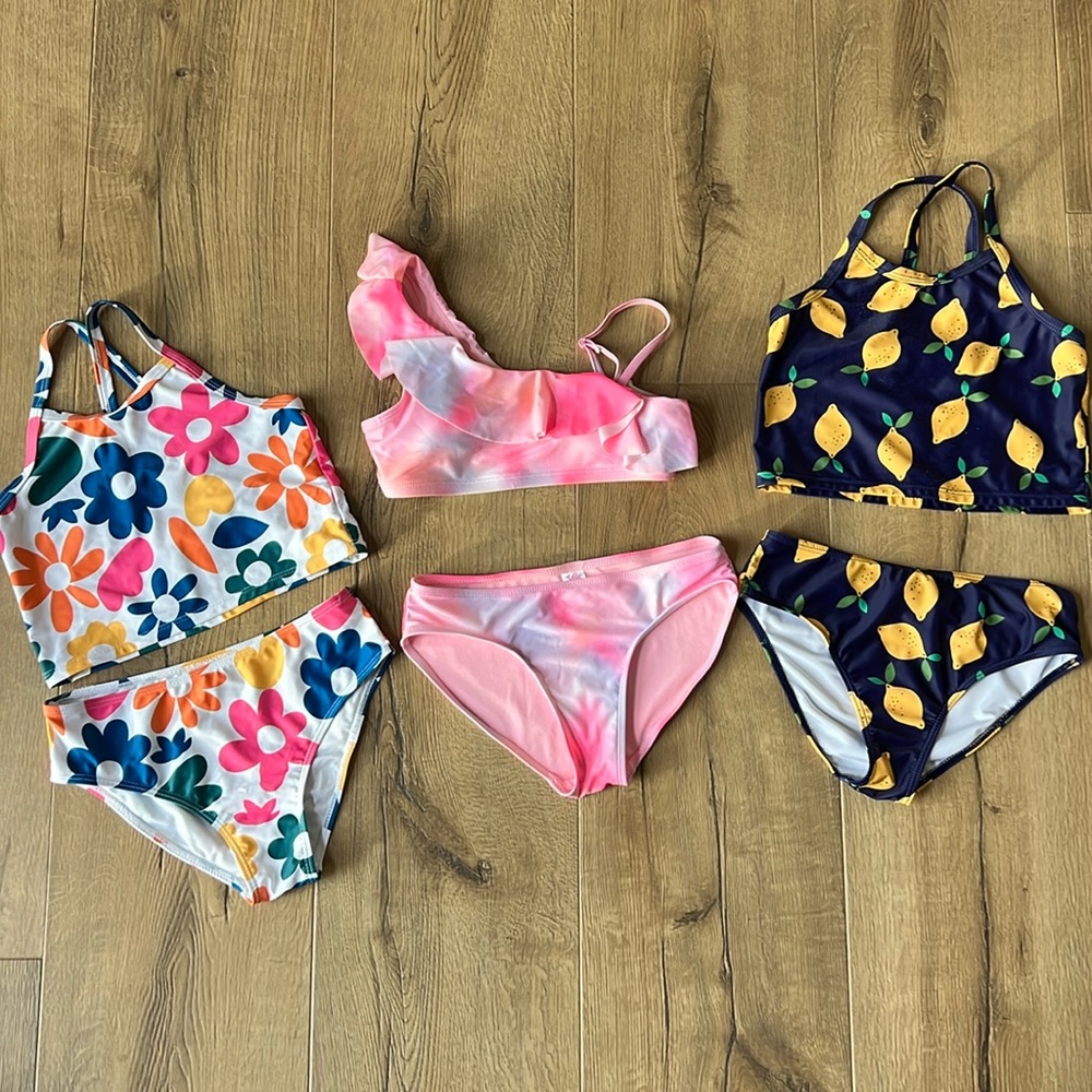 Girls 10/12 swimwear swim suit bathing suit bikini